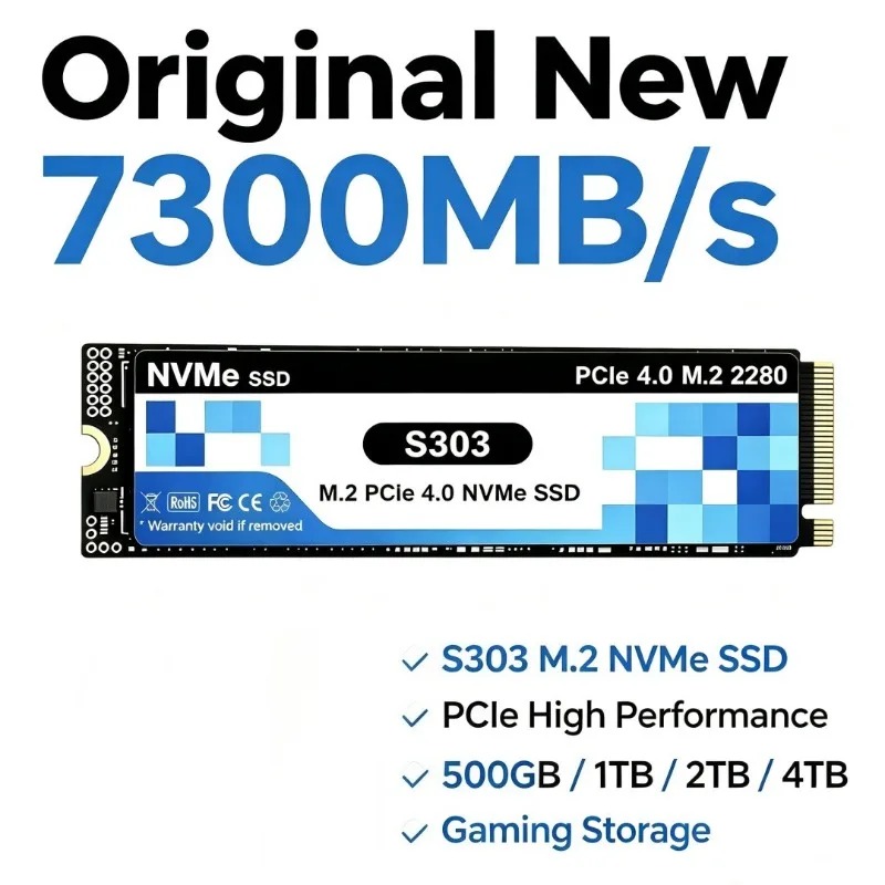 S303 500GB-4TB قرص SSD داخلي ل - مراجعة M.2 Nvme 4Tb Pcie 4.0 Ssd وسعره