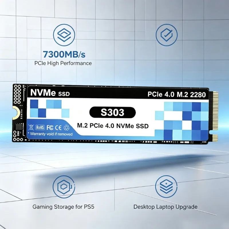 S303 500GB-4TB قرص SSD داخلي ل - مراجعة M.2 Nvme 4Tb Pcie 4.0 Ssd وسعره