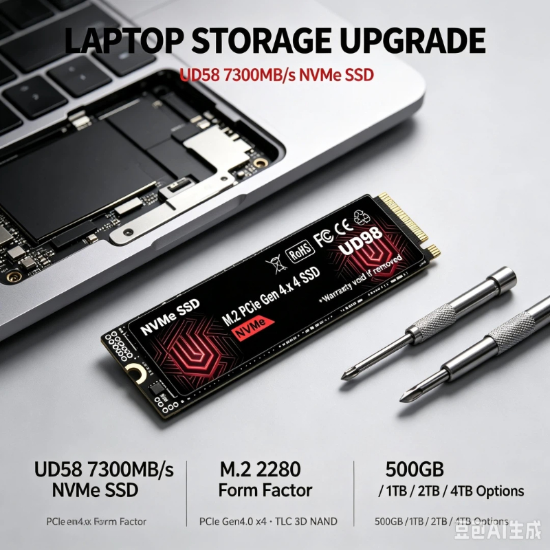قرص تخزين داخلي جديد أصلي UD98 - مراجعة M.2 Nvme 4Tb Pcie 4.0 Ssd وسعره